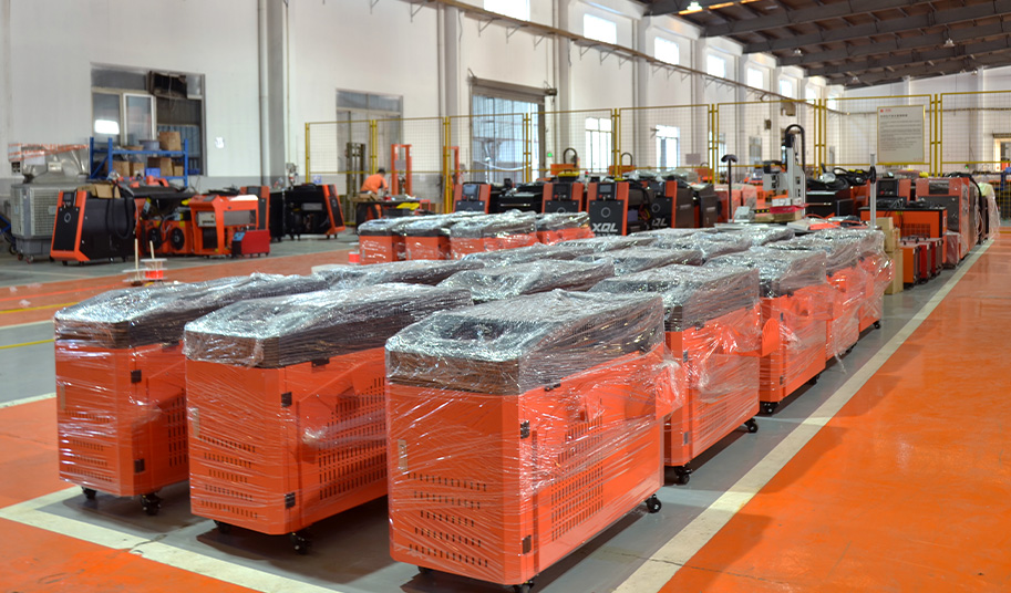 激光焊接機生產車間